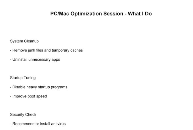 optimize your PC or mac for remote work
